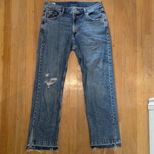 GAP Distressed Blue Jeans